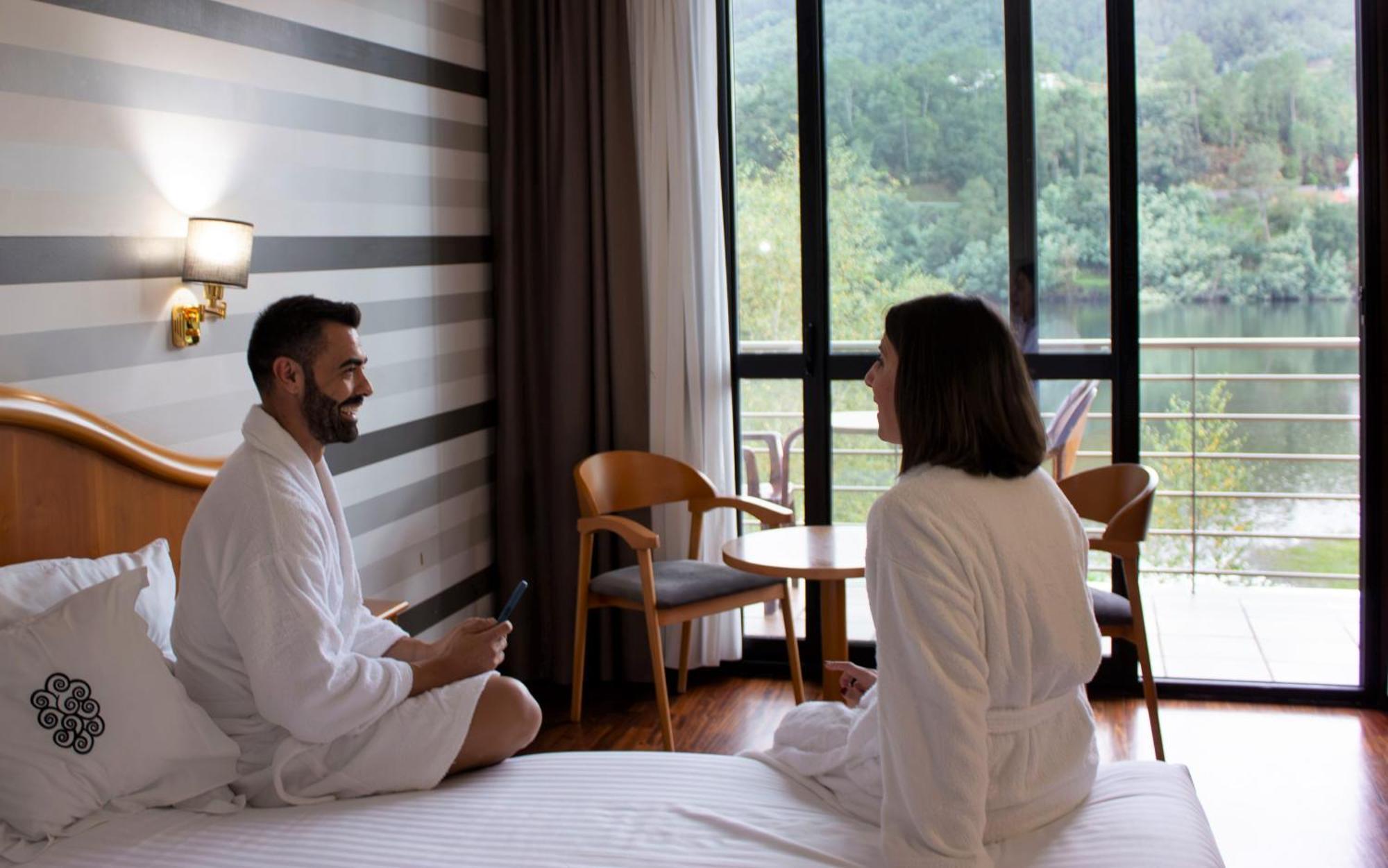 Laias Caldaria Hotel Y Balneario ภายนอก รูปภาพ